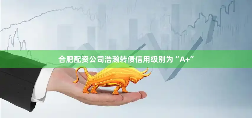 合肥配资公司浩瀚转债信用级别为“A+”