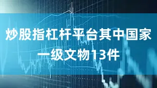 炒股指杠杆平台其中国家一级文物13件