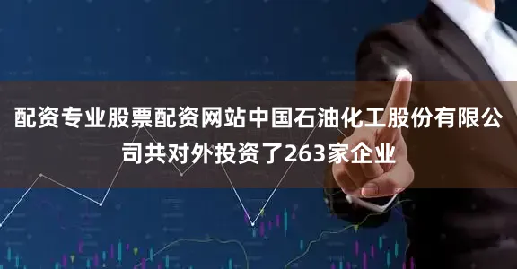 配资专业股票配资网站中国石油化工股份有限公司共对外投资了263家企业