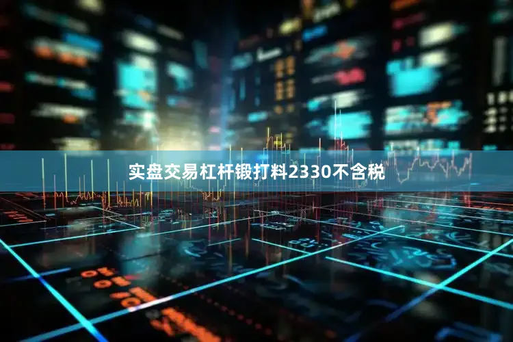 实盘交易杠杆锻打料2330不含税
